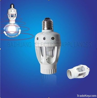 PIR Motion Sensor fluorescent lamp holder/sensor lamp holder types