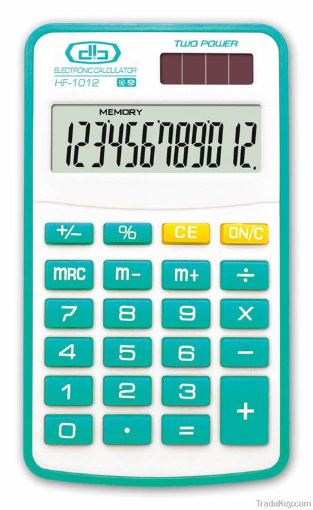 Big LCD Displaying Calculator