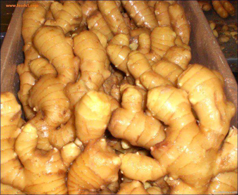 chinese fresh light yellow Ginger