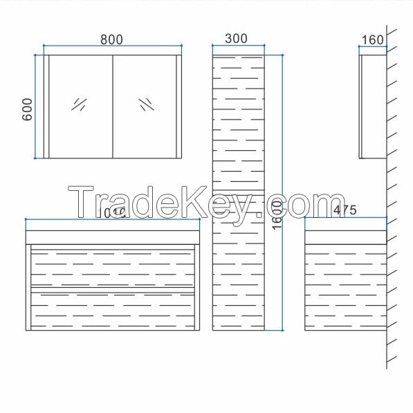 modern bathroom vanities, bathroom cabinets, bathroom furnitures