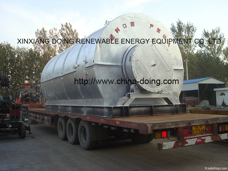 XInxiang Doing waste tire pyrolisis machine with high oil rate