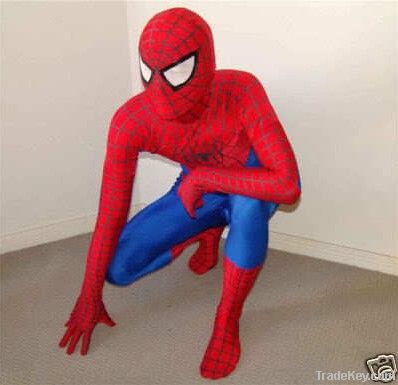 Lycra Spandex Spiderman zentai unitard Costume
