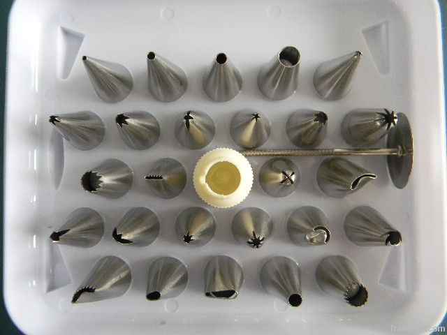 stainless steel pastry nozzle
