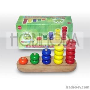 Organic Wooden Toys - Educational Beads