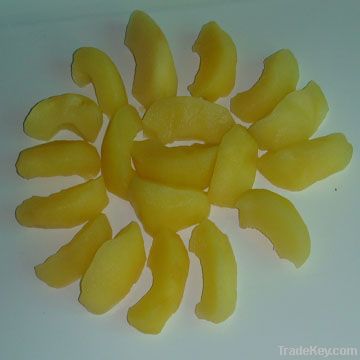 Canned sliced apple in syrup