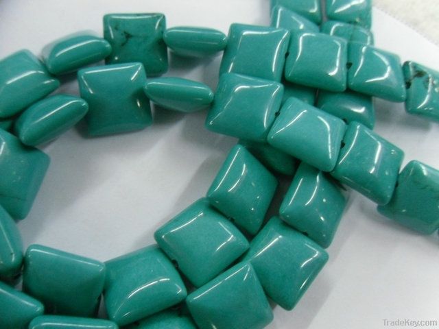 Natural turquoise round beads/Semi-precious stone loose beads/Gemstone