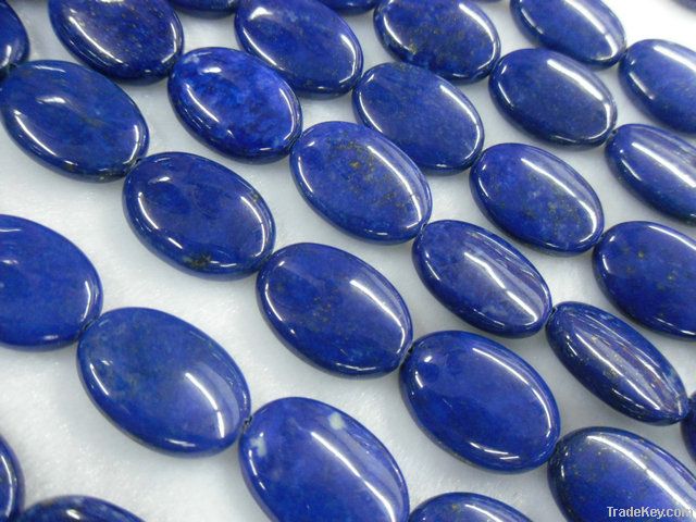 Natural Lapis Lazuli Stone Loose Beads, Semi-precious Stone Beads, Lapis