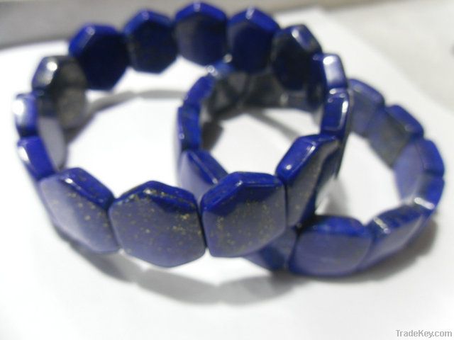 Natural Lapis Lazuli Stone Loose Beads, Semi-precious Stone Beads, Lapis