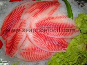 Tilapia Fillet Skinless,Boneless,CO and Stpp Treated-Skype:seapridefood