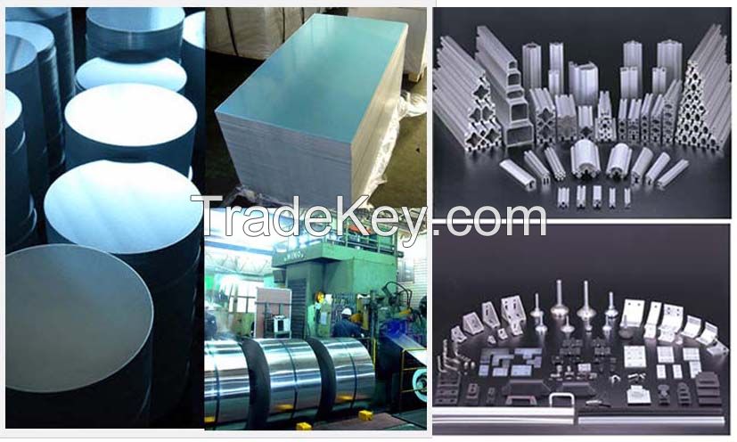 Aluminum profile, tube, pipe &amp; aluminum Coil, sheet, circle