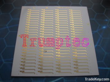 Metallized ceramic circuits