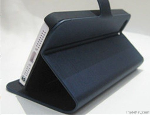 iPhone 5 Stand PU Leather Case