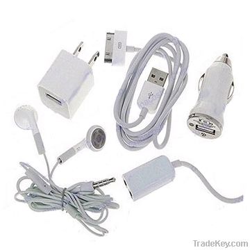 5in1 travel kit usb cable charger for iphone ipad