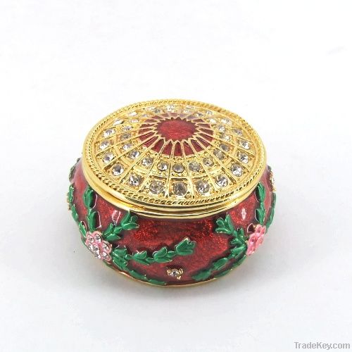 2012 hot sale metal jewelry gift box (QF3391)