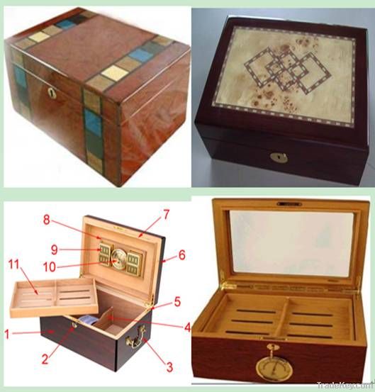 Wooden Cigar Box