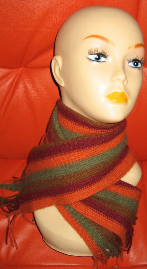 knitted scarf