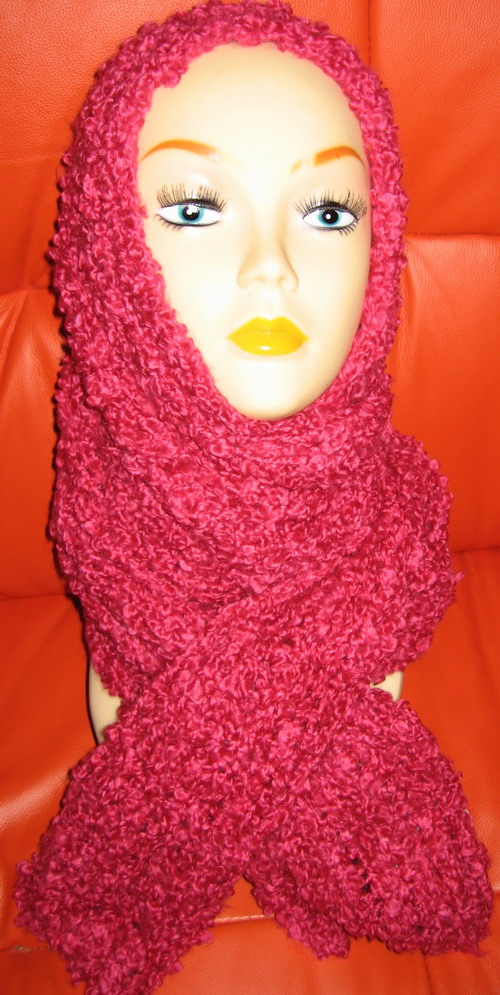 knitted scarf