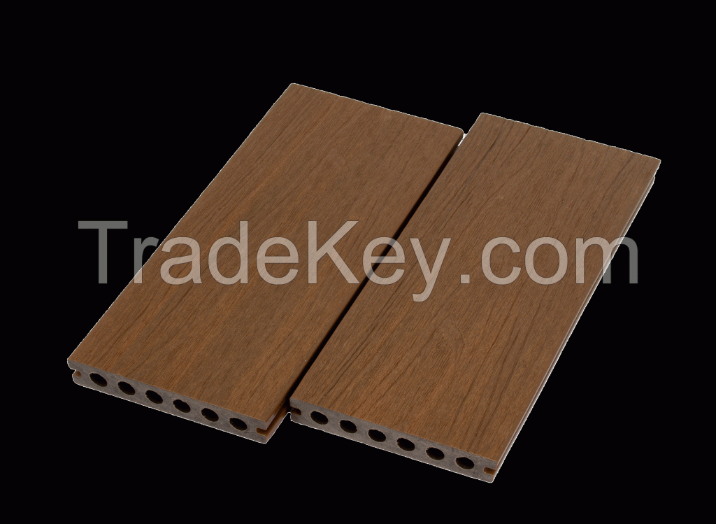Coextruded WPC decking