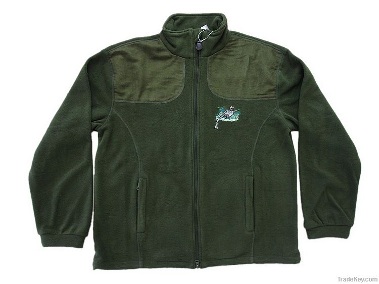 men polar fleece jacket outdoor hunting jacket