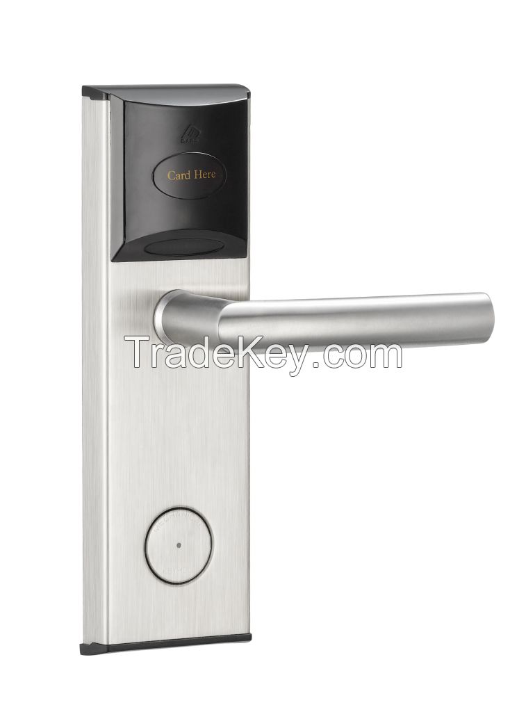 Stainless Steel Electronic Hotel RF Card Lock