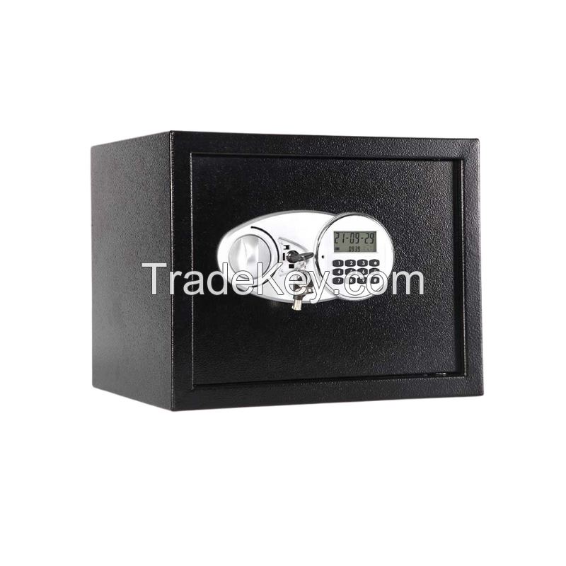China made digital keypad lock lcd diaplay home steel office safe box
