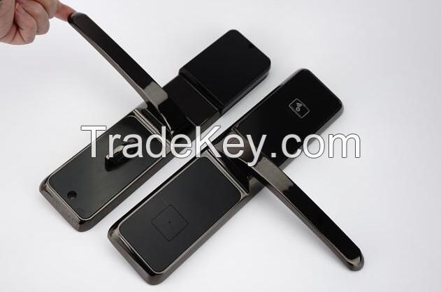 New Fashion Zinc Alloy Electronic RFID Hotel Lock With Free Management System