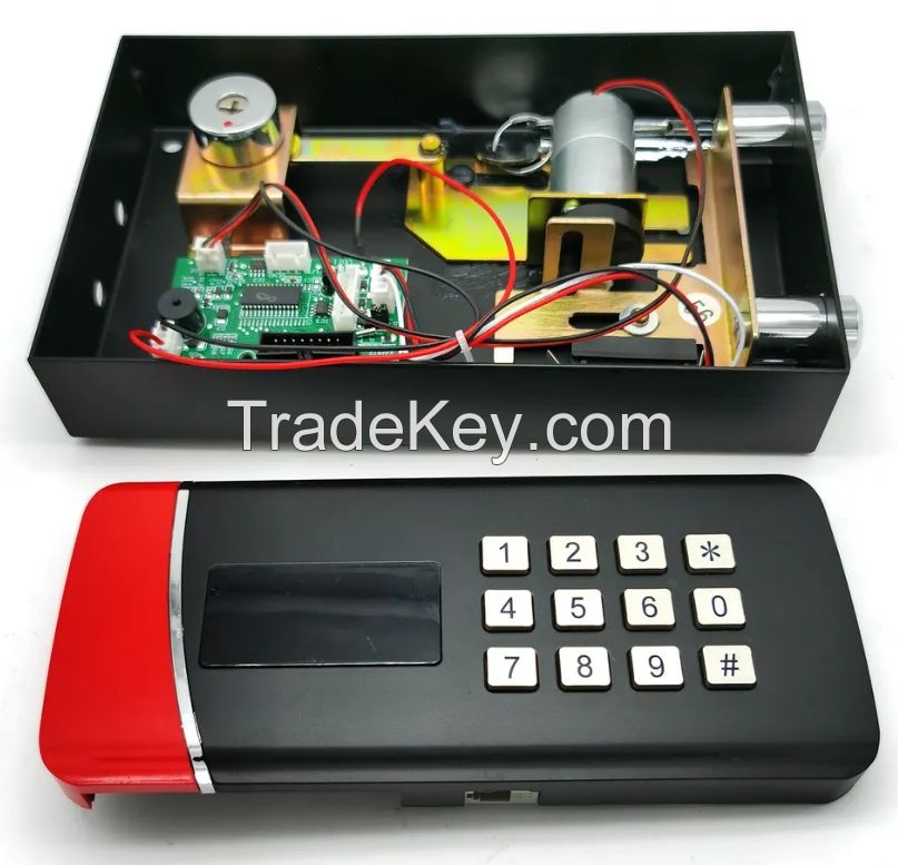 LOYAL Electronic back light keypad Hotel safe lock with motorised locking mechanism