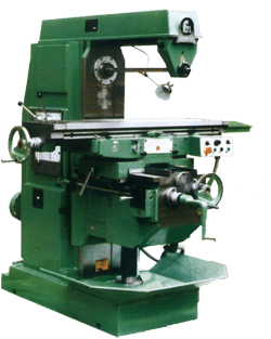 UNIVERSAL SWIVEL HEAD MILLING MACHINE working table 320x1400mm