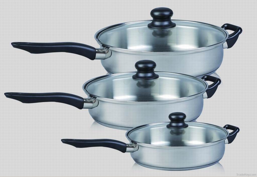 stainless steel Skillet/frying pan/saute pan/wok