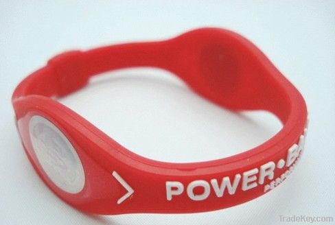 Lovely silicone power balance bracelet