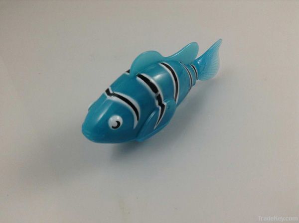Auto Powered Plastic Robo Fish Toy For Children