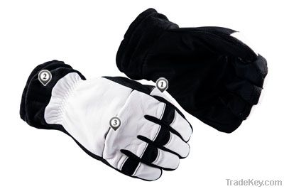 Leather gloves, work gloves, safety gloves