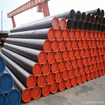 Carbon seamless pipes stock of ASTM A106 Gr.B