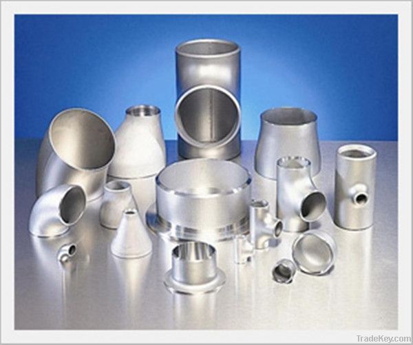stainless steel pipe fittings(tee, elbow, flange, cap, reducer)