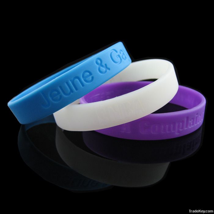 Silicone Bracelets, Silicone Wristbands, Promotional Silicone Bracelet