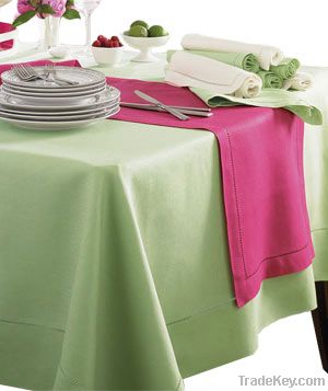 100% spun polyester tablecloth