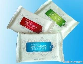 wet tissue bag