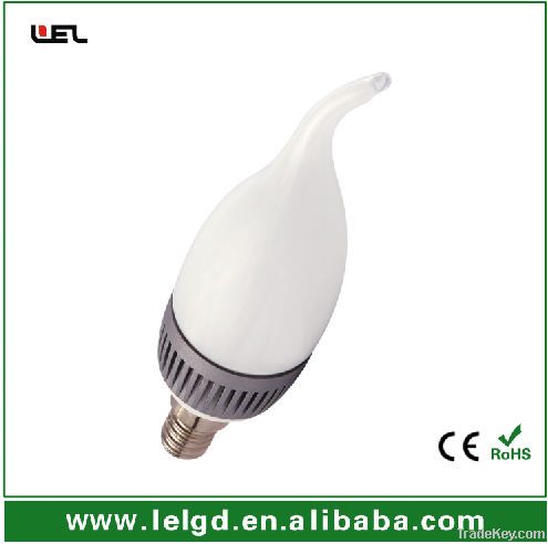3W 100V-240V  5630SMD 230LM E27/E14 LED candle bulb lamps