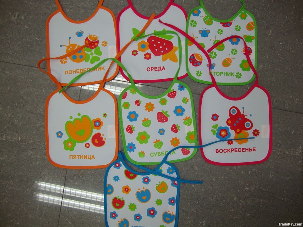 PEVA baby bibs