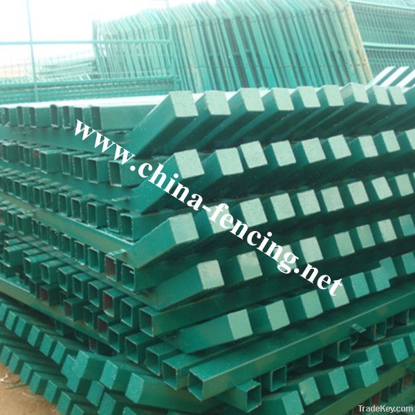 Hebei pvc coated/galvanized Fence post