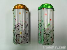 Flower Shaped Candle Tin