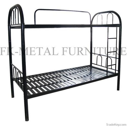 Simple metal bunk bed