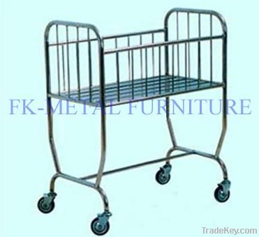 Metal baby travel bed