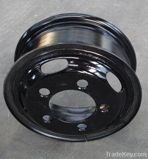 Tube steel wheel