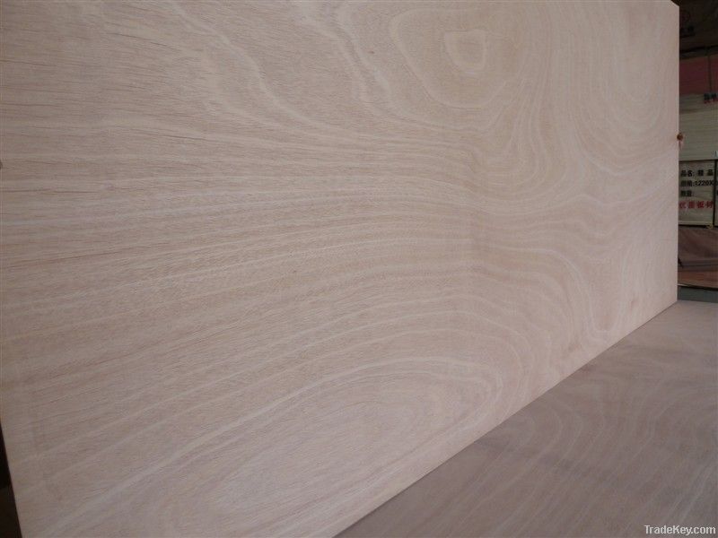 okoume plywood sheet poplar core
