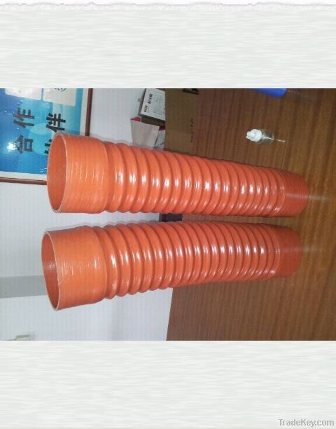high temperature and pressure corrugated silicone hose