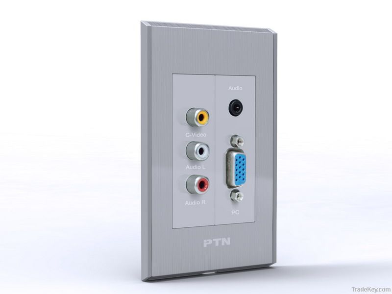 WP1-BG-US Single Gang/Techconnect wallplate