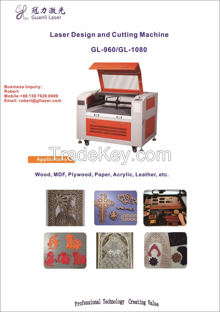 Shoes Upper Laser Cutting Engraving Machine GL-960/GL-1080T