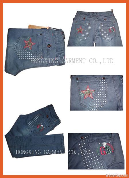 2012  hot sell fashion men jeans in PANAMA