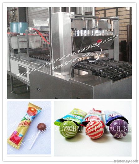 Lollipop depositing machine(PLC controlled)